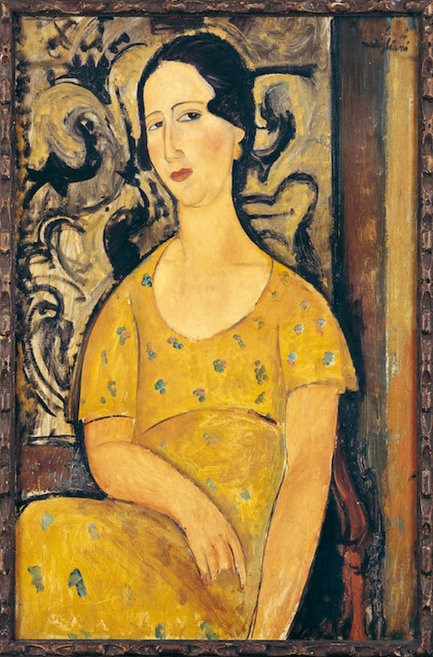 Modigliani - La bella spagnola o Madame Modot 1918. Olio su tela