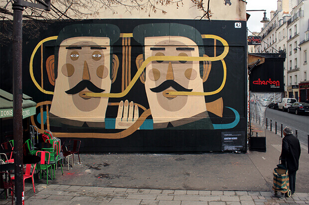 The dialogue, murales 2013
