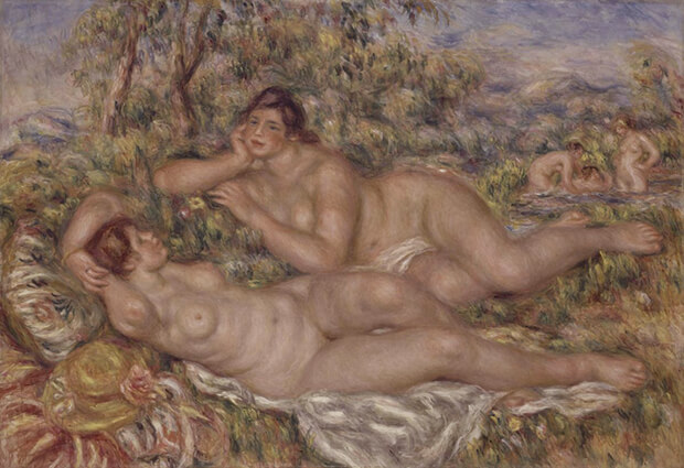 Pierre Auguste Renoir. Bagnanti, 1918-1919