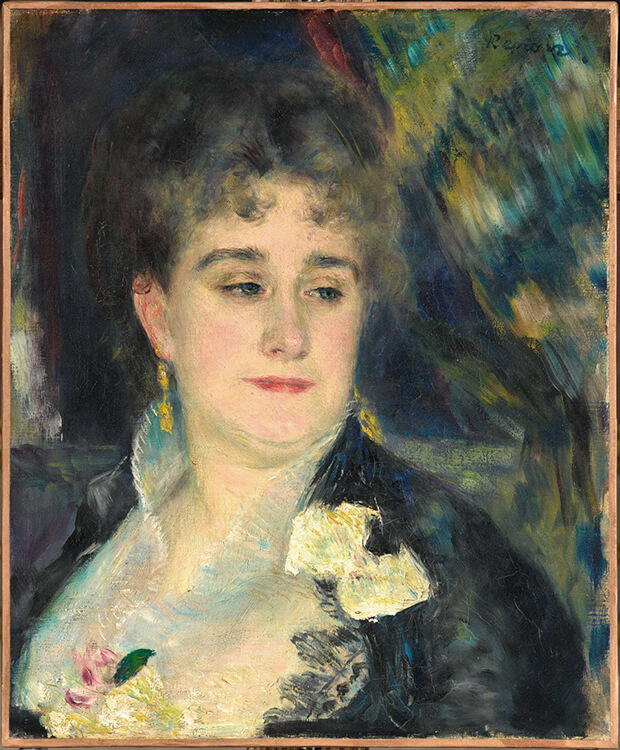 Pierre Auguste Renoir. Madame Charpentier, 1876-1877 circa