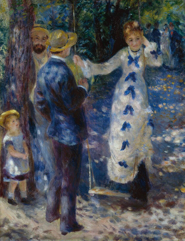 Pierre Auguste Renoir. L’altalena, 1876,