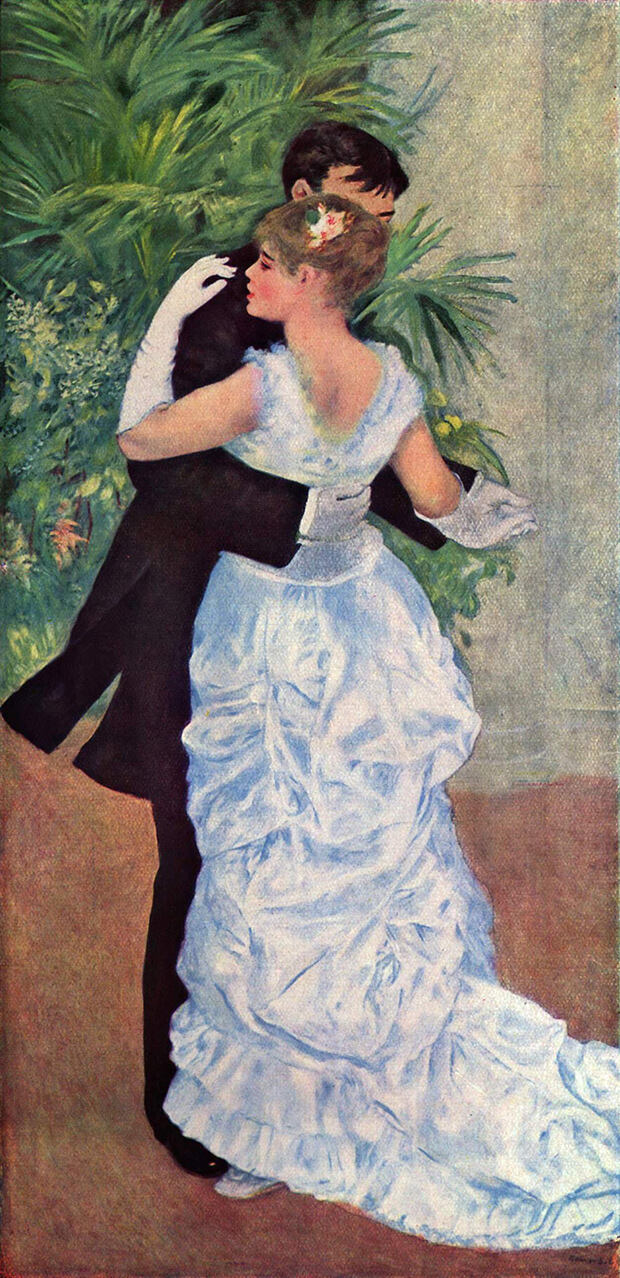 Pierre Auguste_Renoir. Danza in città, 1883