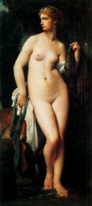 Elie Delaunay. Diana nuda, 1872. Olio su tela, cm.147 x 94 