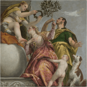 Allegorie dell’amore. L’unione felice, 1575, olio su tela, cm.  187,4×186,7