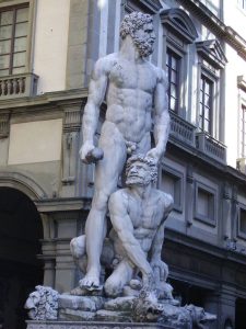 Ercole e Caco. Palazzo Vecchio, Fireze