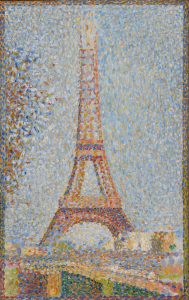 La tour Eiffel, 1889 ca., olio su tela, cm. 24,1 x 15,2. Fine Arts Museums of San Francisco