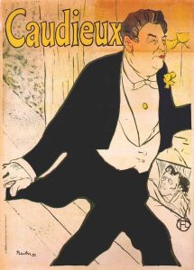 Poster per il Cabaret Caudieux, 1883