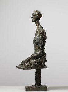 Annette seduta 1958. Collezione Fondation Giacometti, Parigi 