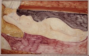  Amedeo Modigliani. Nudo sdraiato 1918-1919. Olio su tela. Acquisto alla Marlborough Gallery