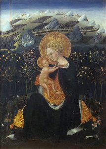 Siena. Giovanni di Paolo. La vergine dell'umiltà