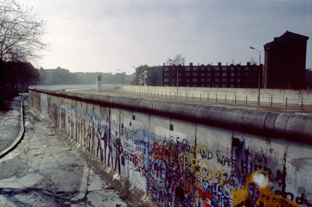 Torre di guardia - Muro di Berlino, Kreuzberg - Marzo 1986