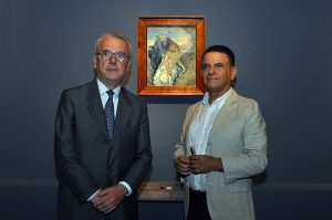Carlo Sisi, storico dell'arte assieme al nostro Caporedattore. Photo: © Katarte.it