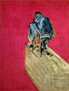 Francis Bacon. Studio per scimpanzè, 1957. Olio e pastello su tela, cm 152,4 x 117. Collezione Peggy Guggenheim, Venezia /Ph. David Heald © The Estate of Francis Bacon / All rights reserved / by SIAE 2016