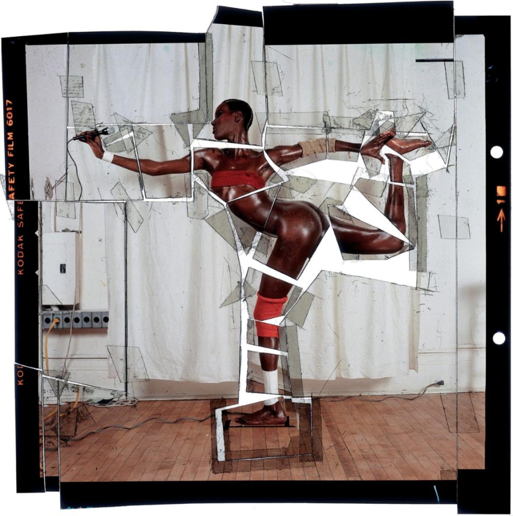 So Far So Goude. Jean-Paul Goude. Grace, revised and updated. Cut Up, 1978 - © Jean-Paul Goude