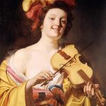 Gerrit van Honthorst. Il violinista, 1626,