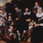 Frans Hals. Gruppo di famiglia con 10 persone, 1648