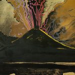 Andy Warhol - Vesuvius, 1985, serigrafia e acrilico su tela