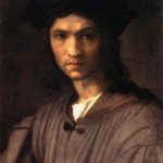 Andrea Del Sarto - Ritratto di Baccio Bandinelli, olio su tela di Andrea Del Sarto