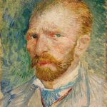 Vincent van Gogh. Autoritratto, 1887, olio su cartone