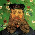 Vincent van Gogh. Ritratto del postino Joseph Roulin, olio su tela