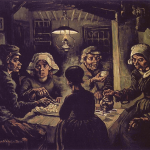 Vincent van Gogh. Mangiatori di patate, 1885, olio su tela, cm. 82 × 114