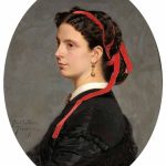 Giovanni Boldini. Ritratto di Lilia Monti nata contessa Magnoni, 1864-65, olio su tela, cm. 67 x 53 (ovale). Donazione Fondazione Giuseppe Pianori