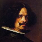 Velásquez. Autoritratto, 1650. Olio su tela, cm. 45x38. Museo di Belle Arti, Valencia, Spagna