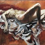 Guttuso. Donna nuda nello studio, 1959. Olio su tela, cm. 119 x 103