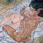 Egon Schiele. L'abbraccio, 1917