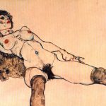 Egon Schiele. Nudo femminile, 1914