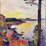 Il tè del pomeriggio (La baia di Saint-Tropez), 1904. Olio su tela, cm. 65 x 50,5. c / o Pictoright Amsterdam, 2014