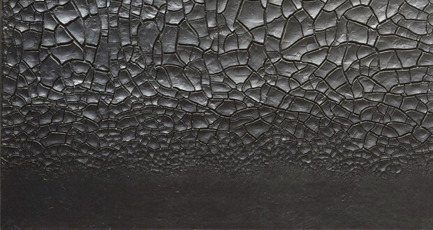 AlAlberto Burri. Grande Cretto nero, 1977. Centre Pompidou, Parigi