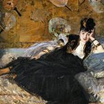 Édouard Manet. Donna con i ventagli - ritratto di Nina de Callias-, 1873