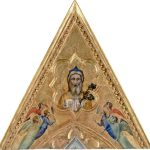 Giotto. Cuspide con Dio Padre e angeli, già parte del Polittico Baroncelli. Tempera e oro su tavola. The San Diego Museum of Art, California
