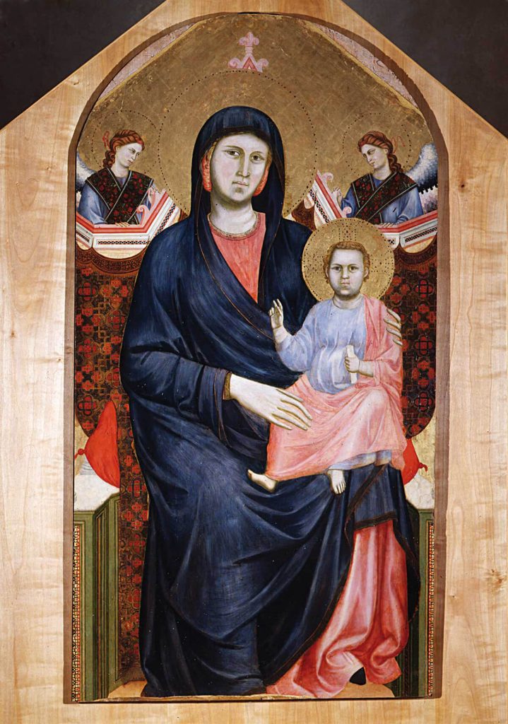 Giotto. Madonna di San Giorgio alla Costa. Museo diocesano, Firenze
