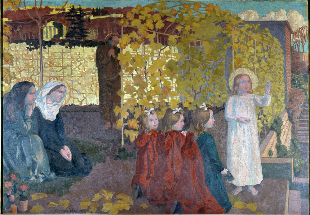Maurice Denis. L'Annunciazione a Fiesole, 1928. Olio su tela, cm. 65,3 x 92. Collezione privata. Courtesy of Christies Images