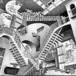 Escher. Relatività, 1953