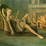 Balthus. Le belle giornate. 1944-46. Olio su tela, cm. 199 x 148. Hirshhorn Museum and Sculpture Garden, Washington, DC, USA