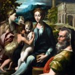 El Greco in Italia. Parmigianino. La Madonna di San Zaccaria,1530 - 1533 ca. Olio su tela, cm. 75,9 X 60,3. Collezione privata. Foto: Matthew Hollow  