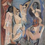 El Greco in Italia. Pablo Picasso. Les Demoiselles d’Avignon, 1958. Gouache su carta, cm. 2,53 X 2,33. Collezione privata