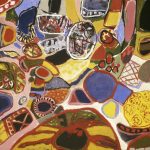 Corneille. La grande sinfonia solare, 1964. Olio su tela, cm. 129,6 x 162. Collezione Peggy Guggenheim, Venezia. © Guillaume Corneille, by SIAE 2008