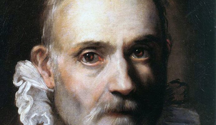 Federico Barocci. Autoritratto dell'artista nella mezza età (dettaglio)