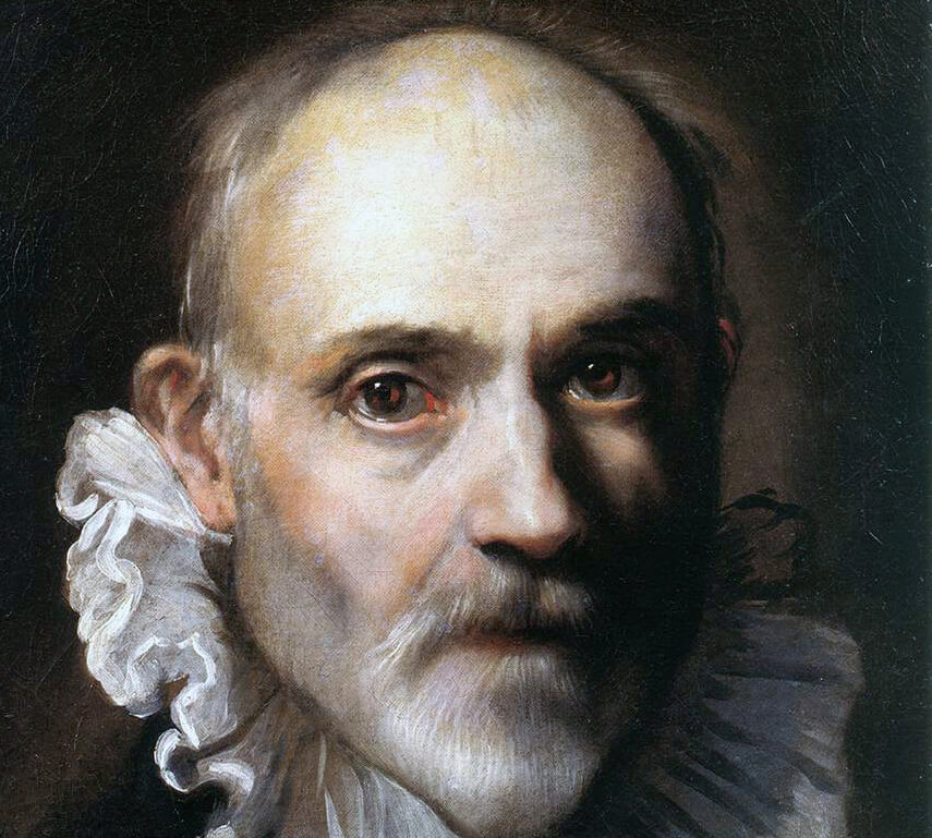 Federico Barocci. Autoritratto dell'artista nella mezza età (dettaglio)