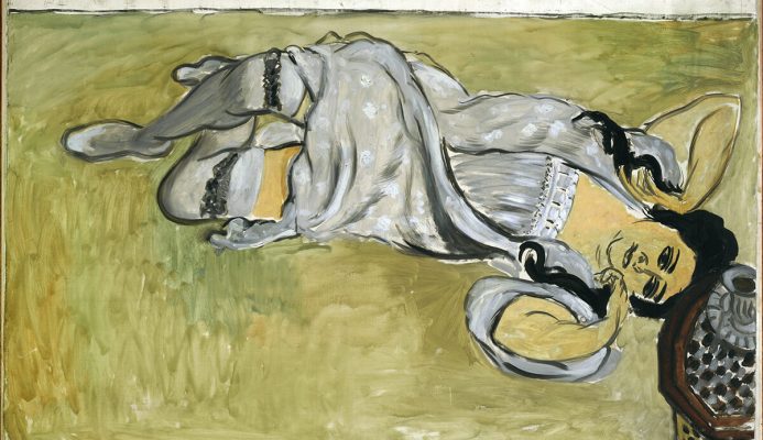Henri Matisse. Lorette con tazza di caffè, 1917. Olio su tela, cm. 91x148. Collezione Centre Pompidou, Paris Musée national d’art moderne - Centre de création industrielle