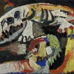 Karel Appel. Animali, 1953. Olio su tela. Collezione Cobra Museo d'Arte moderna, Amstelveen. Prestito a lungo termine da una collezione privata, Atene © Karel Appel Foundation dalla SIAE 2015 ford Karel Appel