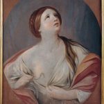 Guido Reni. Cleopatra, 1640 - 42. Olio su tela, cm. 91 X 73