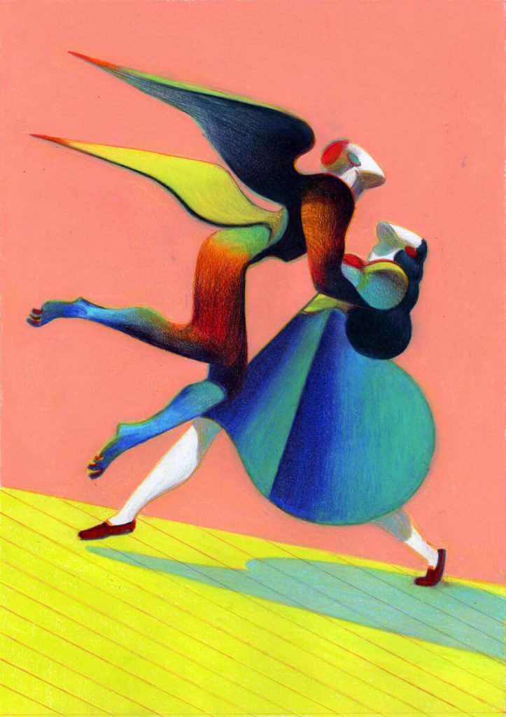 Lorenzo Mattotti. Nuithonie. Serie di poster, 2009