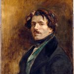 Eugène Delacroix. Autoritratto, 1837 ca. Olio su tela, cm. 65 x 54.5. Museo del Louvre, Parigi. © RMN-Grand Palais / Jean-Gilles Berizzi