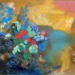 Eugène Delacroix. Odilon Redon. Ofelia tra i fiori, 1905 - 08 ca. Pastello su carta, cm. 64 x 91. © The National Gallery, Londra. Acquistato con contributo da The Art Fund