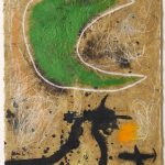 Joan Miró. Pittura e poesia. Donna al chiaro di luna, 1970. Fundació Joan Miró, © Successió Miró by SIAE 2016. Barcellona